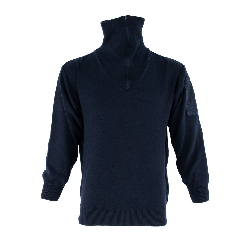 Dutch Navy Blue Wool Blend Sweater | Issued, , large image number 1